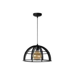 Lucide DIKRA Hanglamp E27 60W Ø40cm Zwart Online
