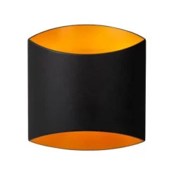 Lucide DILETTA Wandlamp-Zwart-1xG9-40W-Alumin.