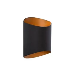 Lucide DILETTA Wandlamp-Zwart-1xG9-40W-Alumin.