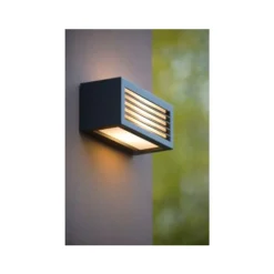 Lucide DIMO - Wandlamp Buiten - 1xE27 - IP54 - Antraciet Best