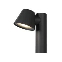 Lucide DINGO-LED - Sokkellamp Buiten - Ø 11,5 cm - LED Dimb. - GU10 - 1x5W 3000K - IP44 - Antraciet
