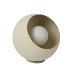 Lucide DOREDOS Tafellamp-Beige-Ø20-1xE27-40W-Metaal Online