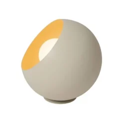 Lucide DOREDOS Tafellamp-Beige-Ø20-1xE27-40W-Metaal Online