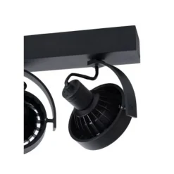 Lucide DORIAN - Plafondspot - LED Dim to warm - GU10 - 3x12W 2200K/3000K - Zwart Sale