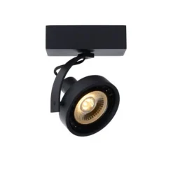 Lucide DORIAN - Plafondspot - LED Dim to warm - GU10 - 1x12W 2200K/3000K - Zwart Discount