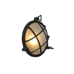 Lucide DUDLEY - Wandlamp Buiten - Ø 25 cm - 1xE27 - IP65 - Zwart Online