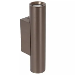 Lucide DUPLA - Wandspot / Wandlamp - 2xGU10 (MR11) - Roest bruin Hot