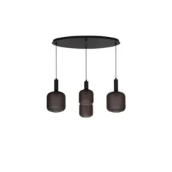 Lucide ELOISE Hanglamp-Zwart-4xE27-40W-Glas Best