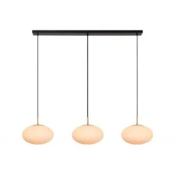 Lucide ELYSEE Hanglamp-Opaal-3xE27-40W-Glas Hot