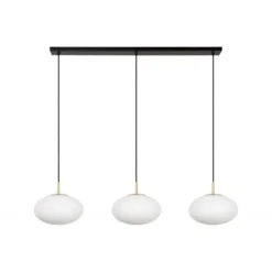 Lucide ELYSEE Hanglamp-Opaal-3xE27-40W-Glas Hot