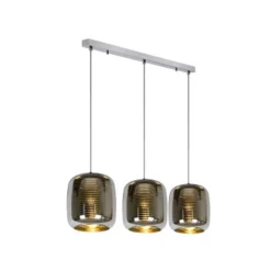Lucide ERYN - Hanglamp - 3xE27 - Chroom Outlet