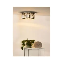 Lucide ERYN - Plafonnière - Ø 38 cm - 3xG9 - Chroom Clearance