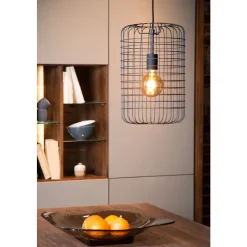 Lucide ESMEE - Hanglamp - Ø 26 cm - 1xE27 - Zwart Best
