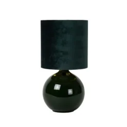 Lucide ESTERAD Tafellamp-Groen-1xE14-60W-Glas