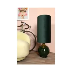 Lucide ESTERAD Vloerlamp-Groen-Ø34-1xE27-60W-Glas Outlet