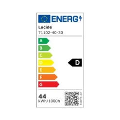 Lucide ESTREJA Plafonnière-Zwart-Ø40-LED Dimb.-40W New