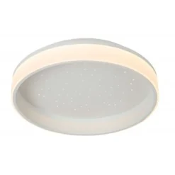 Lucide ESTREJA Plafonnière-Wit-Ø40-LED Dimb.-40W