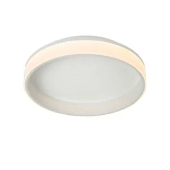 Lucide ESTREJA Plafonnière-Wit-Ø40-LED Dimb.-40W