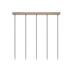 Lucide EVORA Hanglamp-Taupe-Ø10-5xGU10-35W-Metaal Discount