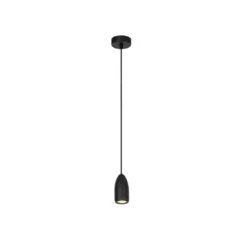 Lucide EVORA Hanglamp-Zwart-Ø10-1xGU10-35W-Metaal New