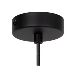 Lucide EVORA Hanglamp-Zwart-Ø10-1xGU10-35W-Metaal New