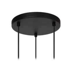 Lucide EVORA Hanglamp-Zwart-Ø25-3xGU10-35W-Metaal Online