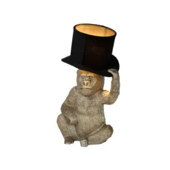 Lucide EXTRAVAGANZA GUST - Tafellamp - Ø 22,5 cm - 1xE14 - Zwart Best