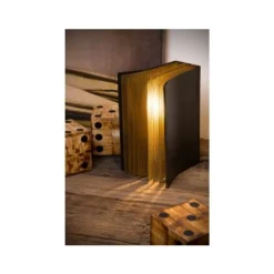 Lucide EXTRAVAGANZA LIVRET - Tafellamp - 1xE14 - Zwart Hot