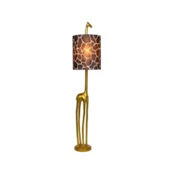 Lucide EXTRAVAGANZA MISS TALL - Vloerlamp - Ø 35 cm - 1xE27 - Mat Goud / Messing Sale
