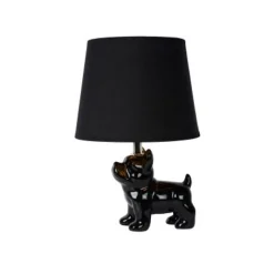 Lucide EXTRAVAGANZA SIR WINSTON - Tafellamp - 1xE14 - Zwart Hot