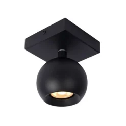 Lucide FAVORI - Plafondspot - 1xGU10 - Zwart Clearance