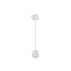 Lucide FAVORI Hanglamp Badk.-Wit-1xGU10-50W-IP44-Metaal