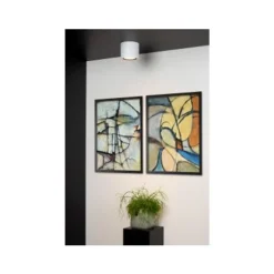 Lucide FEDLER Plafondspot Dim-to-warm GU10 Rond Wit New