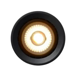 Lucide FEDLER Plafondspot Dim-to-warm GU10 Rond Zwart Clearance