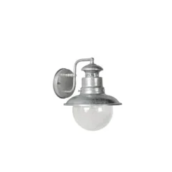 Lucide FIGO - Wandlamp Buiten - Ø 21,3 cm - 1xE27 - IP44 - Zink Outlet