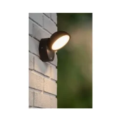 Lucide FINN Wandlamp Buiten-Zwart-LED-12W-3000K-IP54 Online