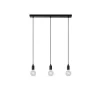 Lucide FIX MULTIPLE Pendel 3xE27/60W Zwart