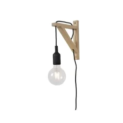 Lucide FIX WALL - Wandlamp - 1xE27 - Zwart Sale