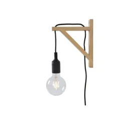 Lucide FIX WALL - Wandlamp - 1xE27 - Zwart Sale