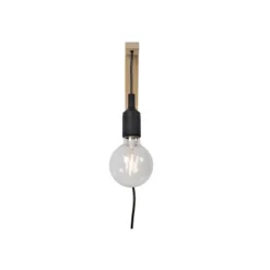Lucide FIX WALL - Wandlamp - 1xE27 - Zwart Sale