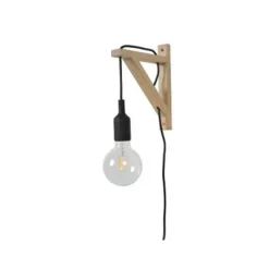 Lucide FIX WALL - Wandlamp - 1xE27 - Zwart Sale