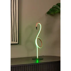 Lucide FLAMINGO - Tafellamp - LED Dimb. - RGB - Roze