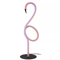 Lucide FLAMINGO - Tafellamp - LED Dimb. - RGB - Roze
