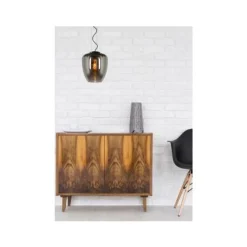 Lucide FLORIEN - Hanglamp - Ø 28 cm - 1xE27 - Fumé