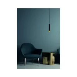 Lucide FLORIS Hanglamp-Zwart-Ø5,9-1xGU10-40W-Alumin. Best