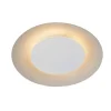 Lucide FOSKAL - Plafonnière - Ø 21,5 cm - LED - 1x6W 2700K - Wit Hot