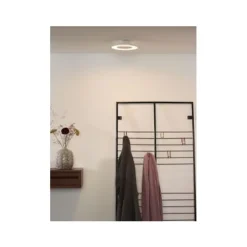 Lucide FOSKAL - Plafonnière - Ø 21,5 cm - LED - 1x6W 2700K - Wit Hot