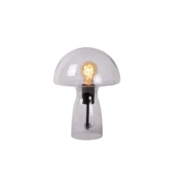 Lucide FUNGO Tafellamp-Fumé-1xE27-60W-Glas Clearance