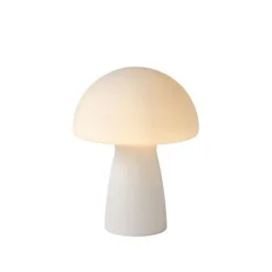Lucide FUNGO Tafellamp-Opaal-1xE27-60W-Glas Discount
