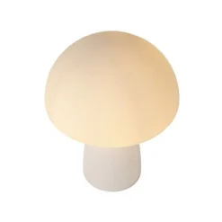 Lucide FUNGO Tafellamp-Opaal-1xE27-60W-Glas Discount